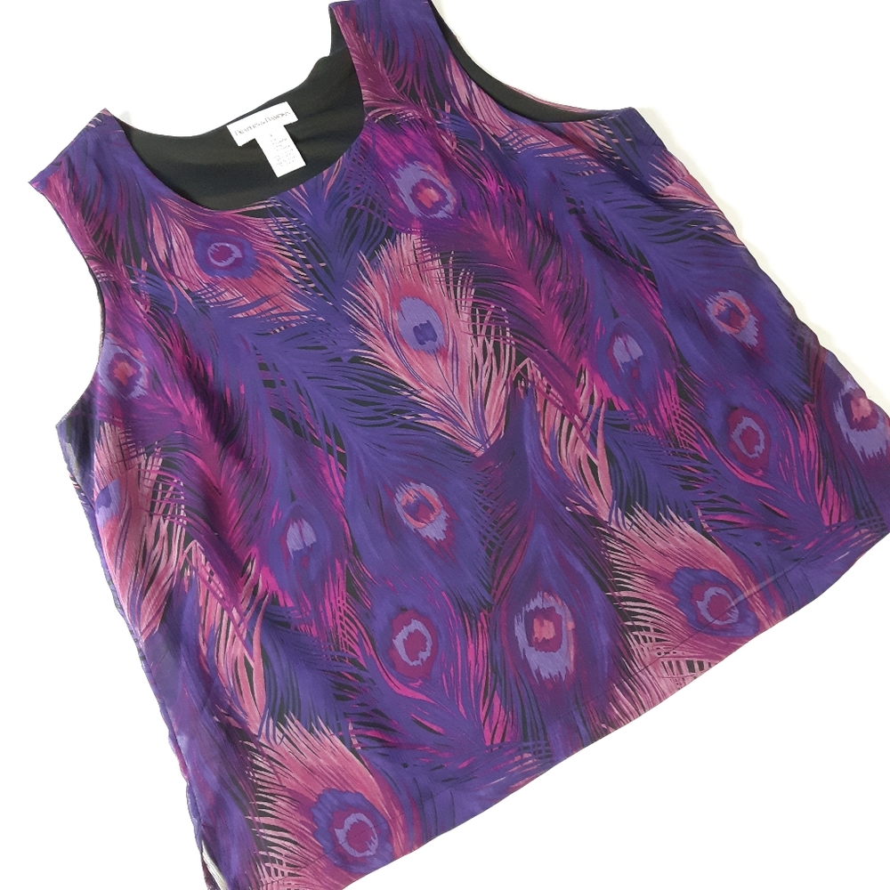 Draper's & Damon's Sleeveless Top L